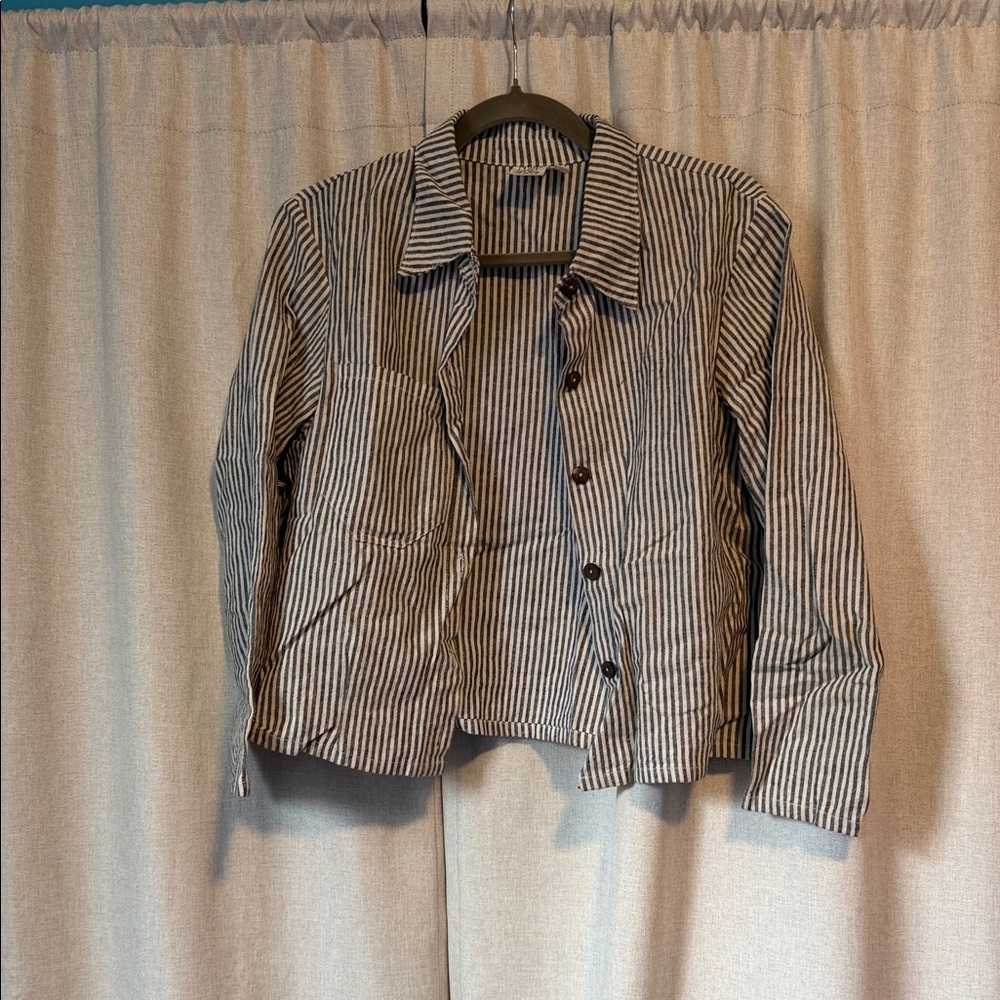 Rare Lykke Wullf Sample Striped Black and White Women's Jacket/top